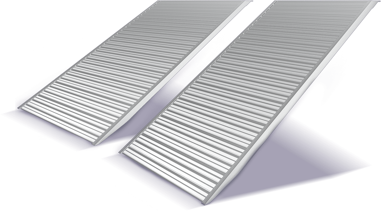 1 (Panel) 23"x48" Medium Duty Aluminum Ramp