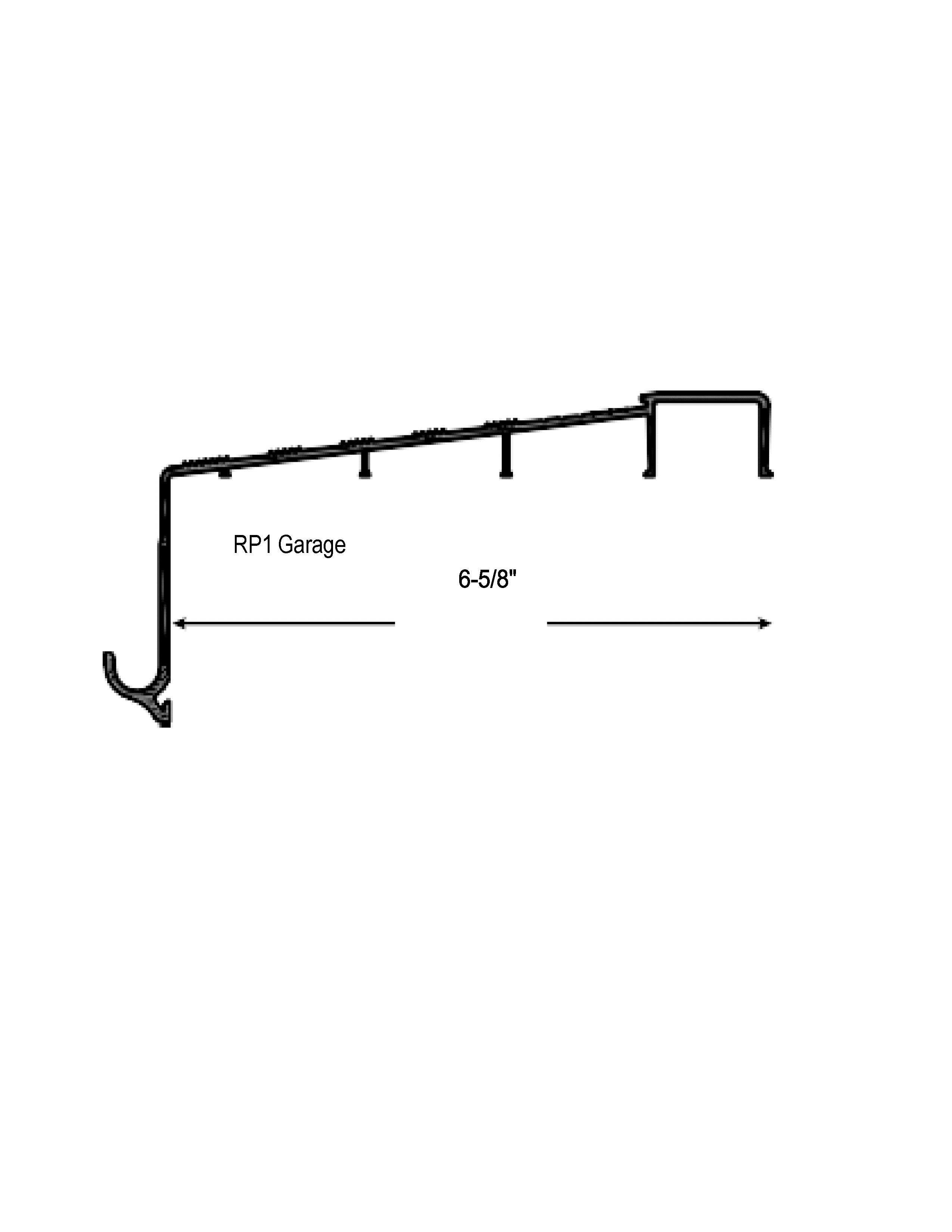 Ramp Part 1 - Garage 8' Sill Plate - Image 2