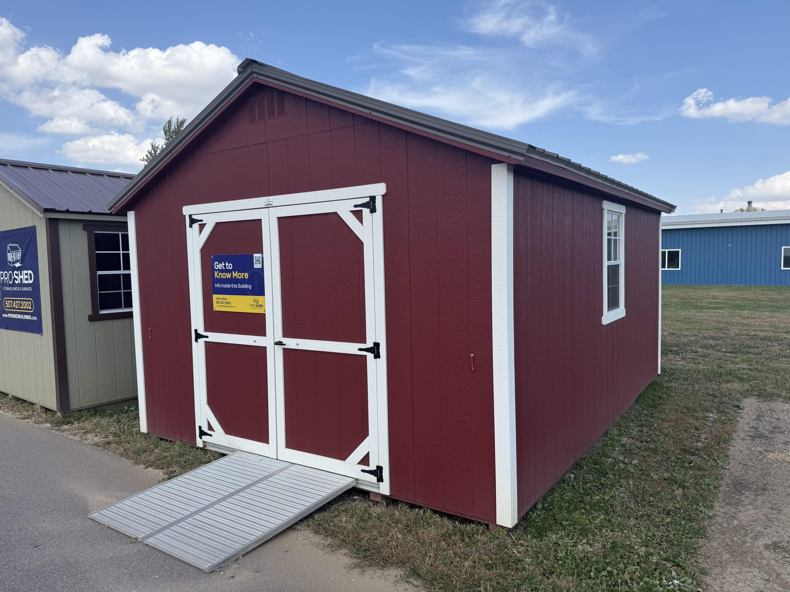 12X16 Garden Shed S/N 3037 Location Windom MN