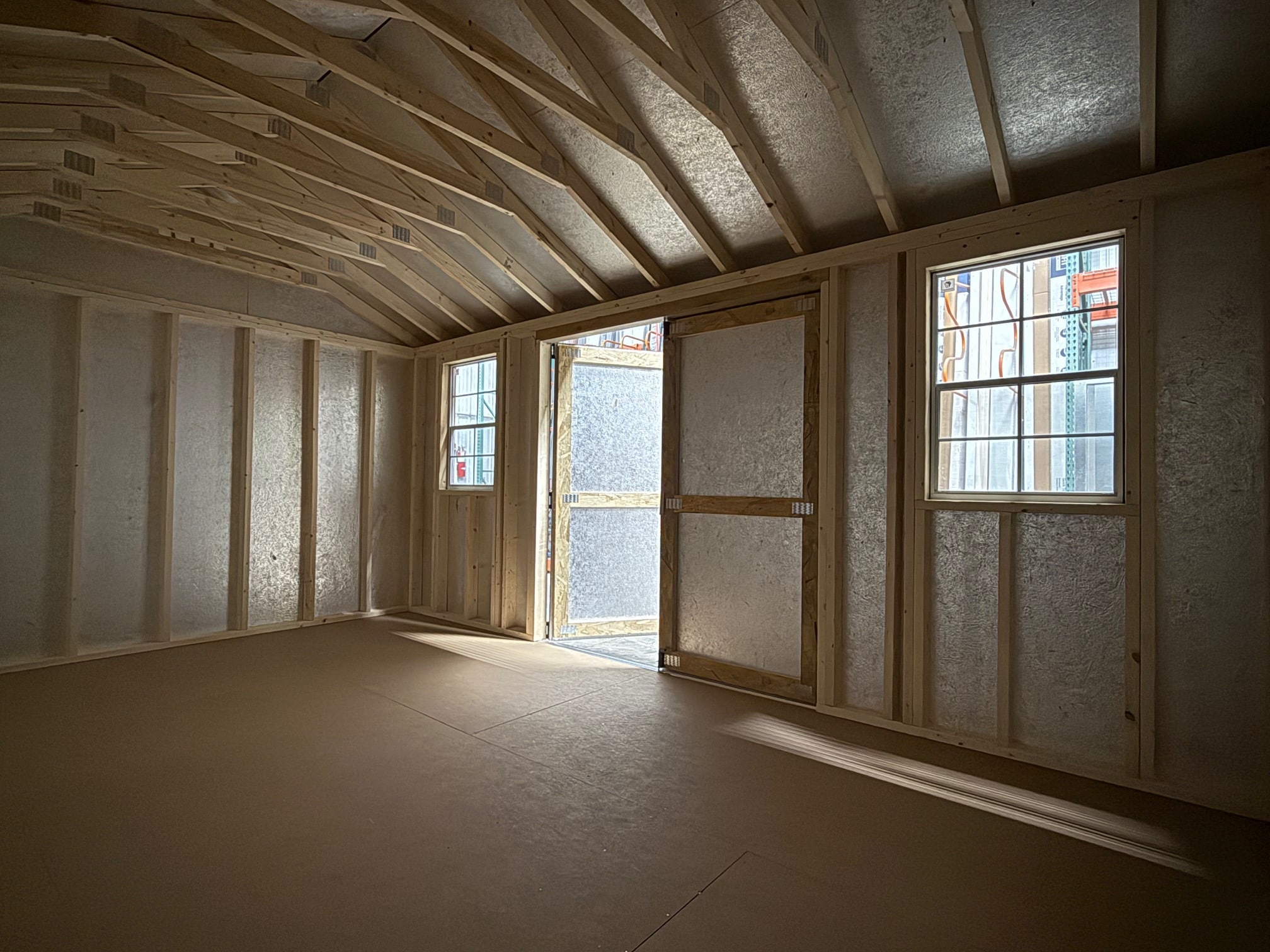 10X16 Garden Shed S/N 3196 Location Ironton, MN - Image 3