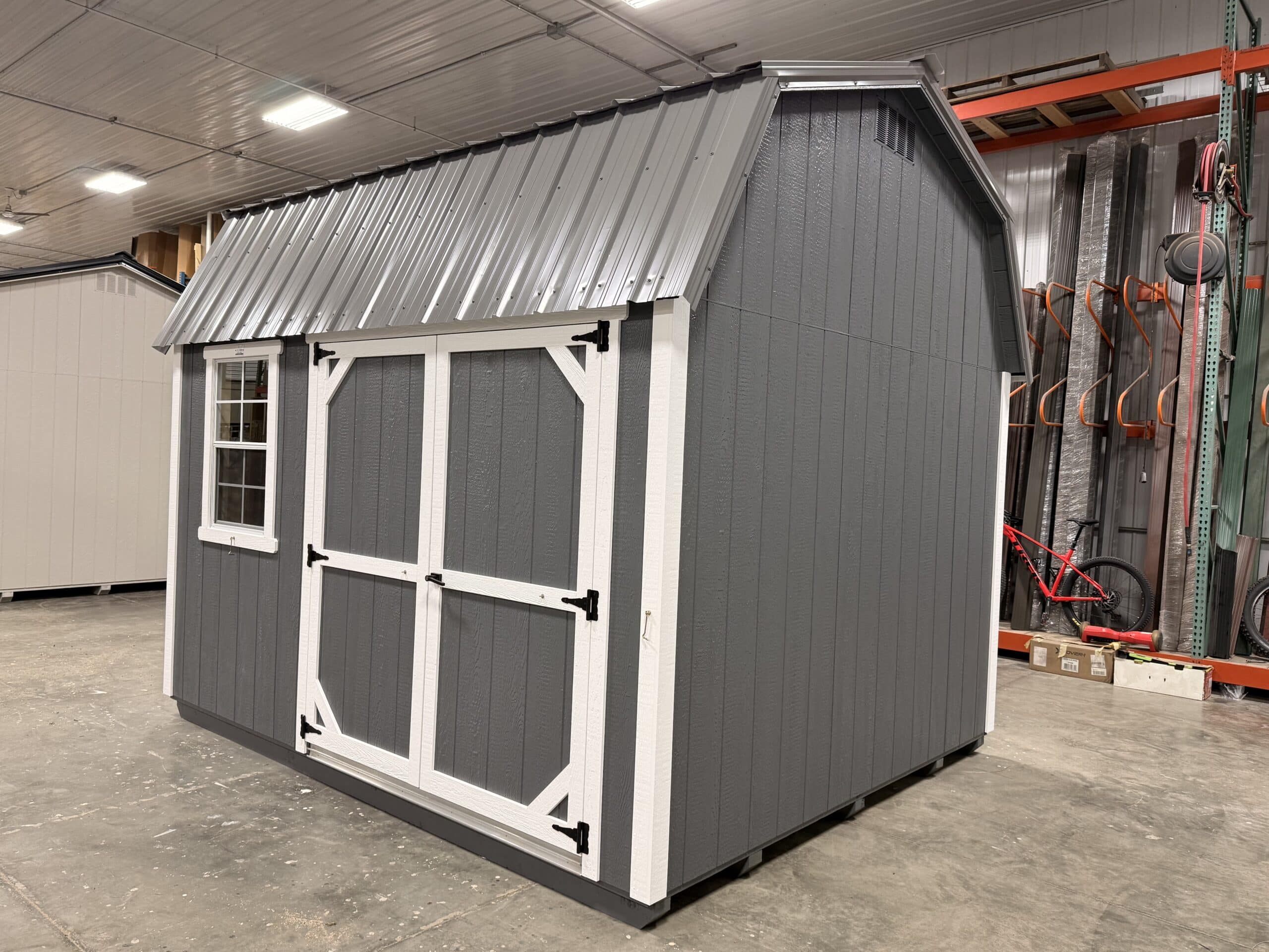 10X12 High Barn S/N 3457 Location Mt Lake, MN
