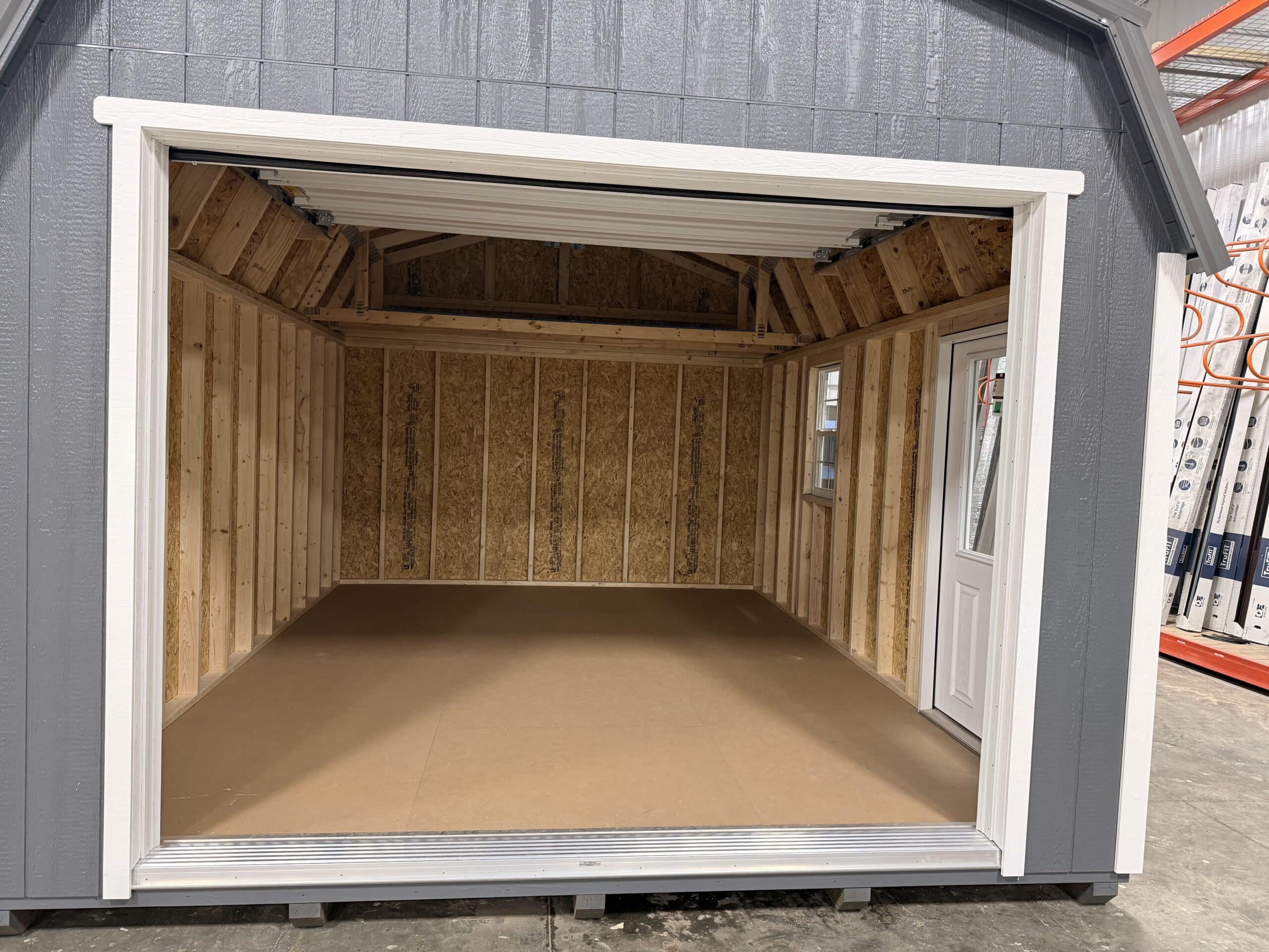 12X16 High Barn Garage S/N 3496 Location Mt Lake, MN - Image 2
