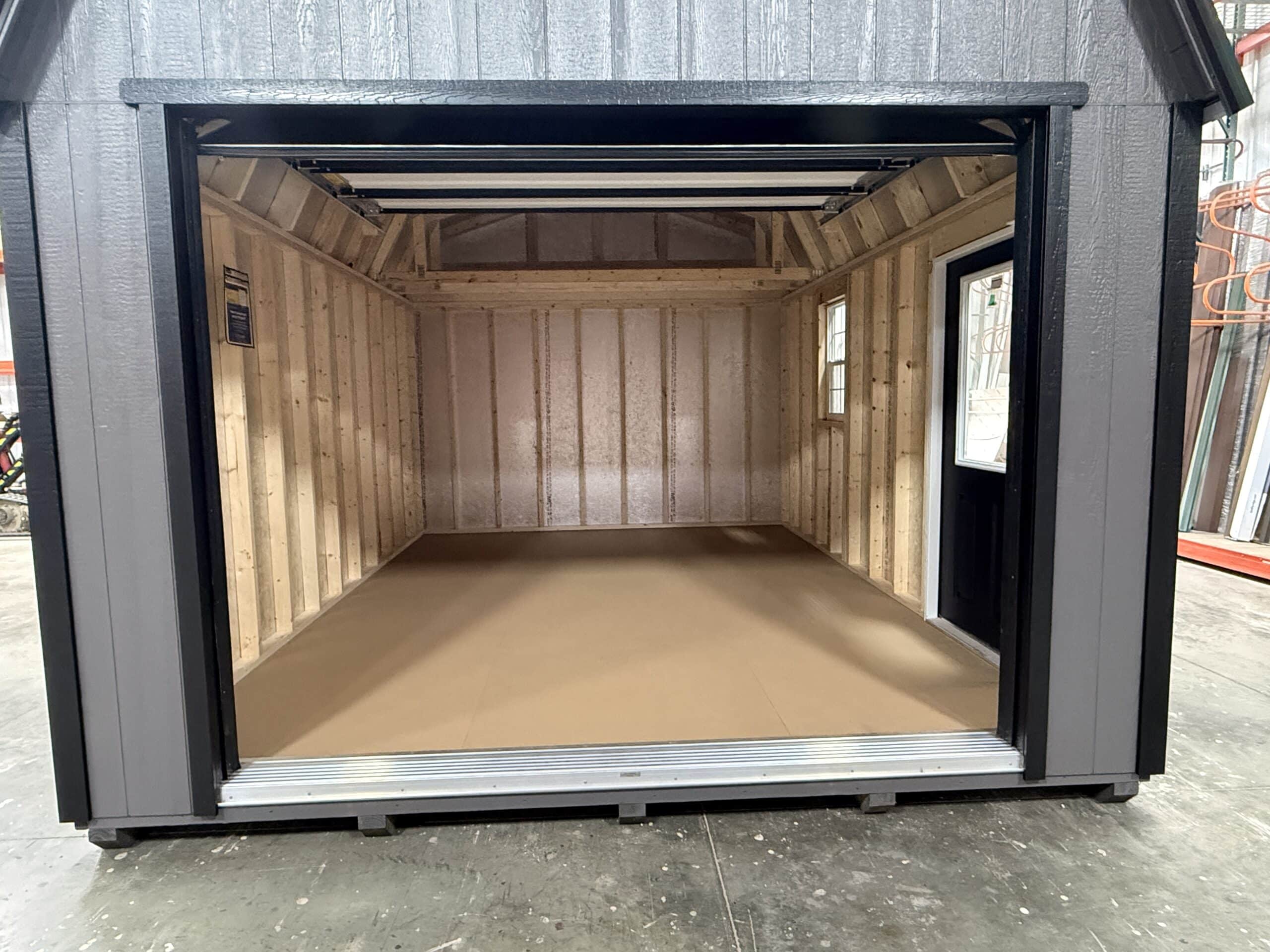 12X16 High Barn Garage S/N 3498 Location Cleveland, MN - Image 3
