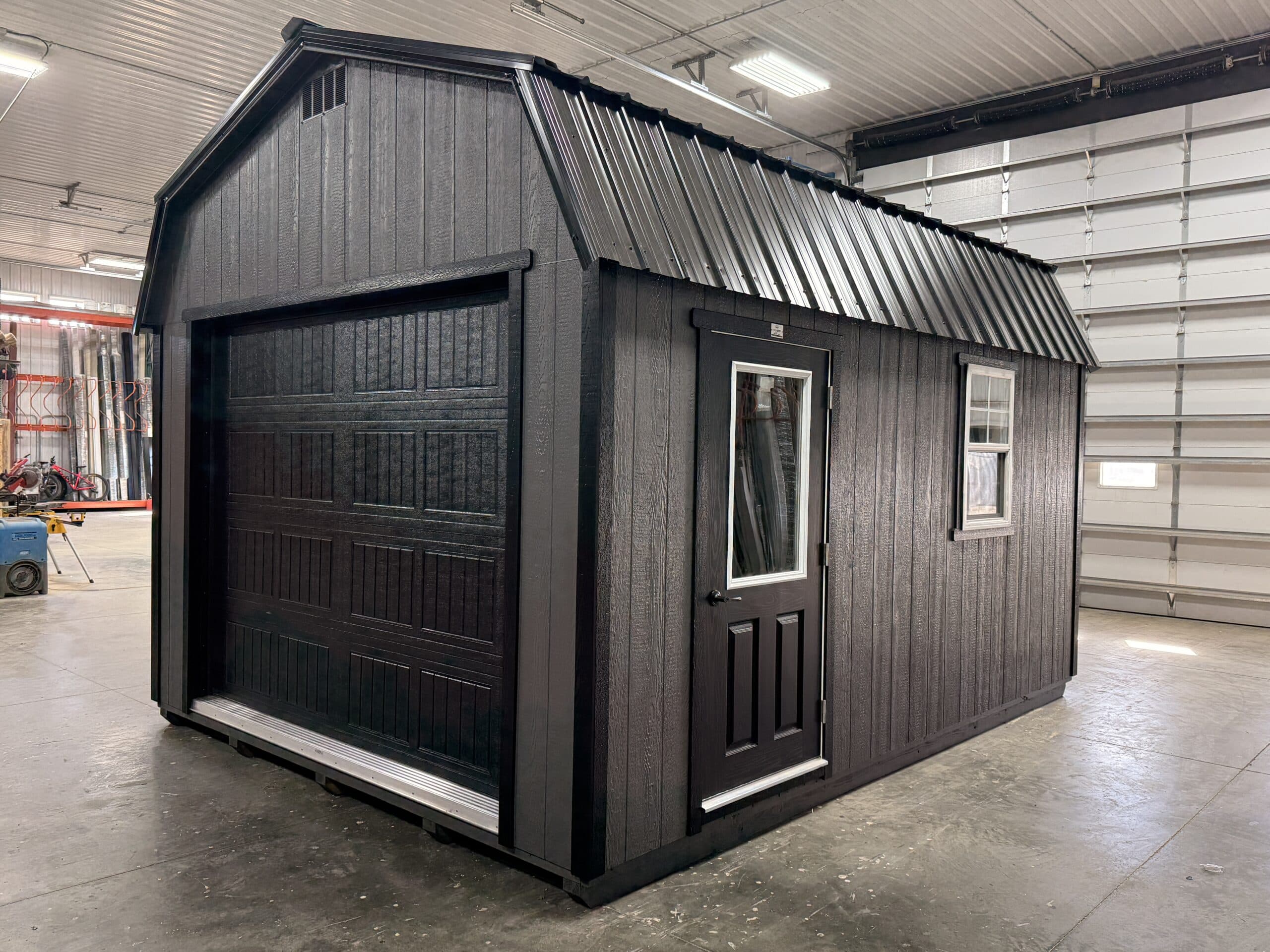 12X16 High Barn Garage S/N 3498 Location Cleveland, MN
