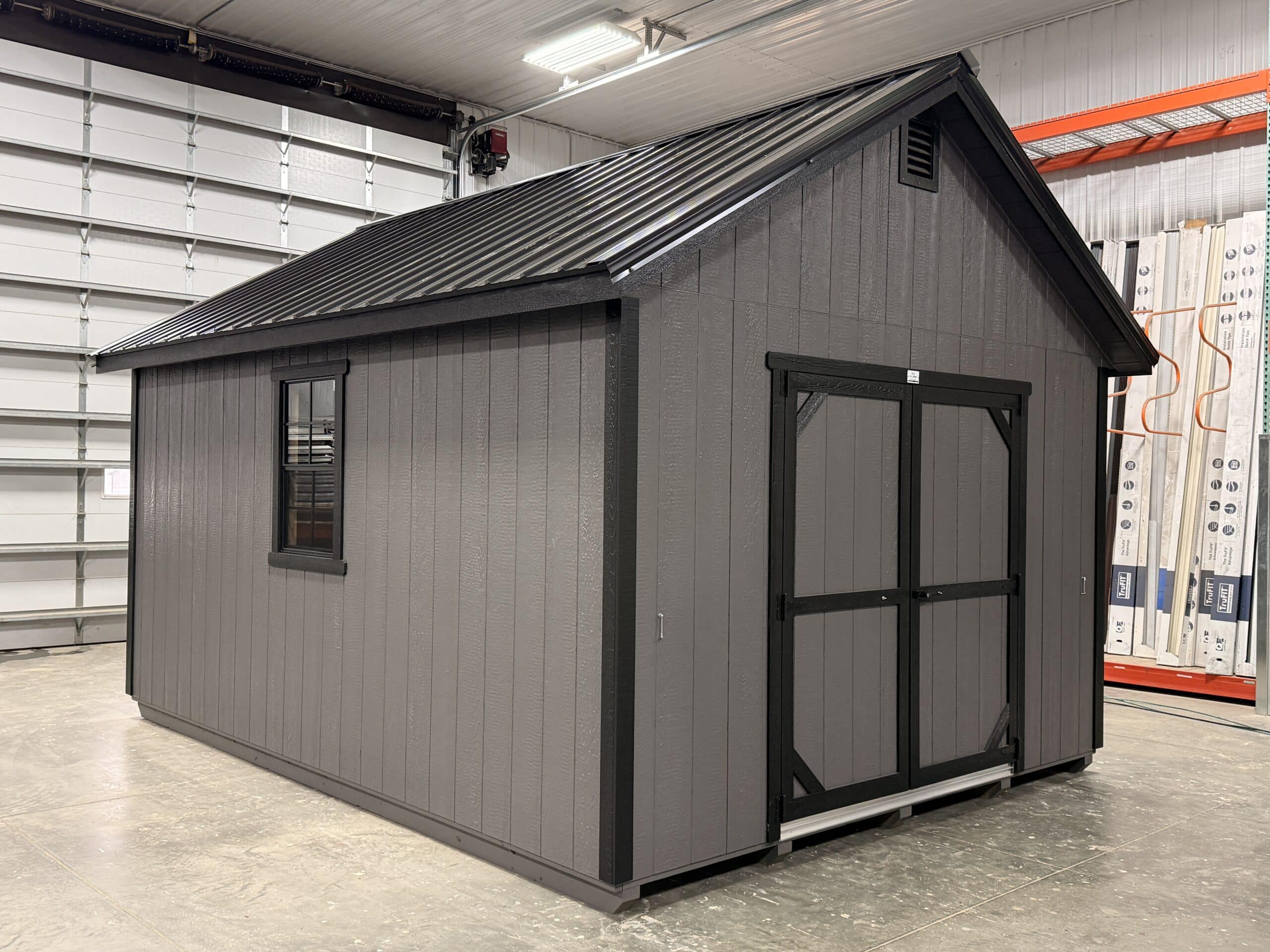 12X16 Chalet S/N 3507 Location Spencer, Iowa