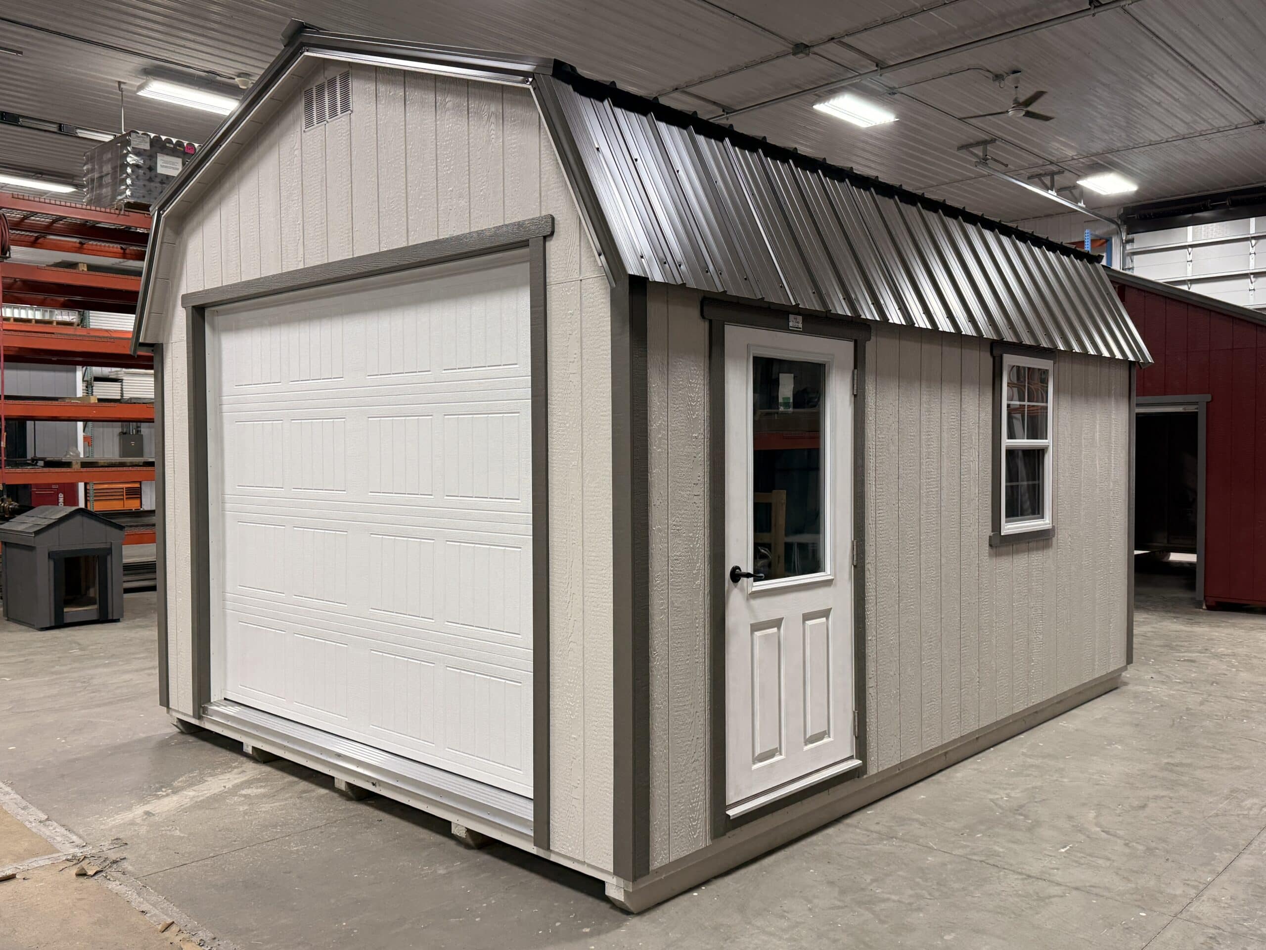 12X16 High Barn Garage S/N 3499 Location Mt Lake, MN